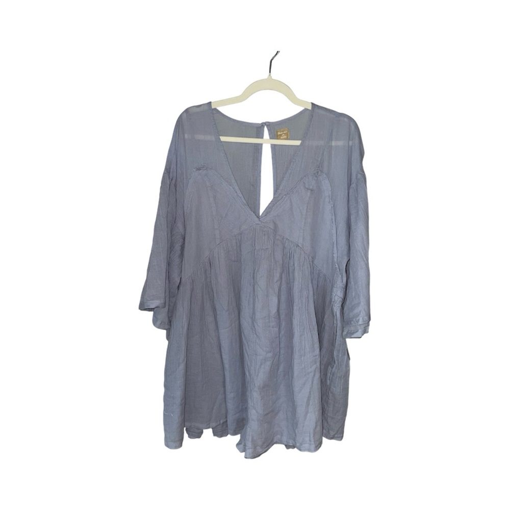 Free People Dalia Romper Hydrangea L NWT
